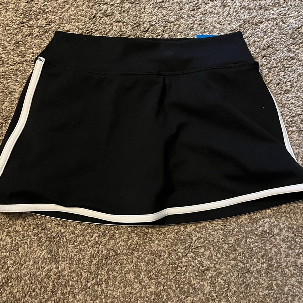 Girl Black Skort